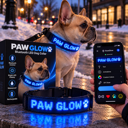 Paw Glow LED Collar