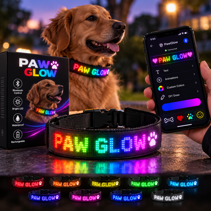 Paw Glow LED Collar