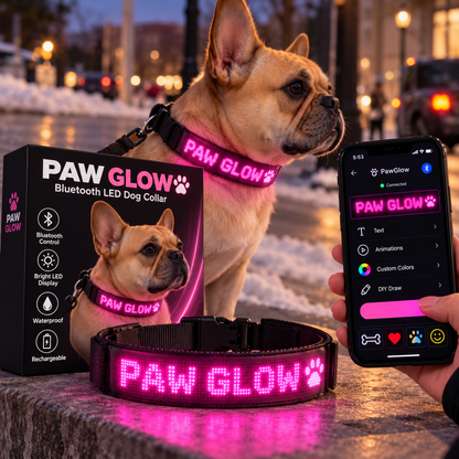 Paw Glow LED Collar
