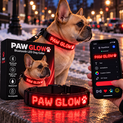 Paw Glow LED Collar
